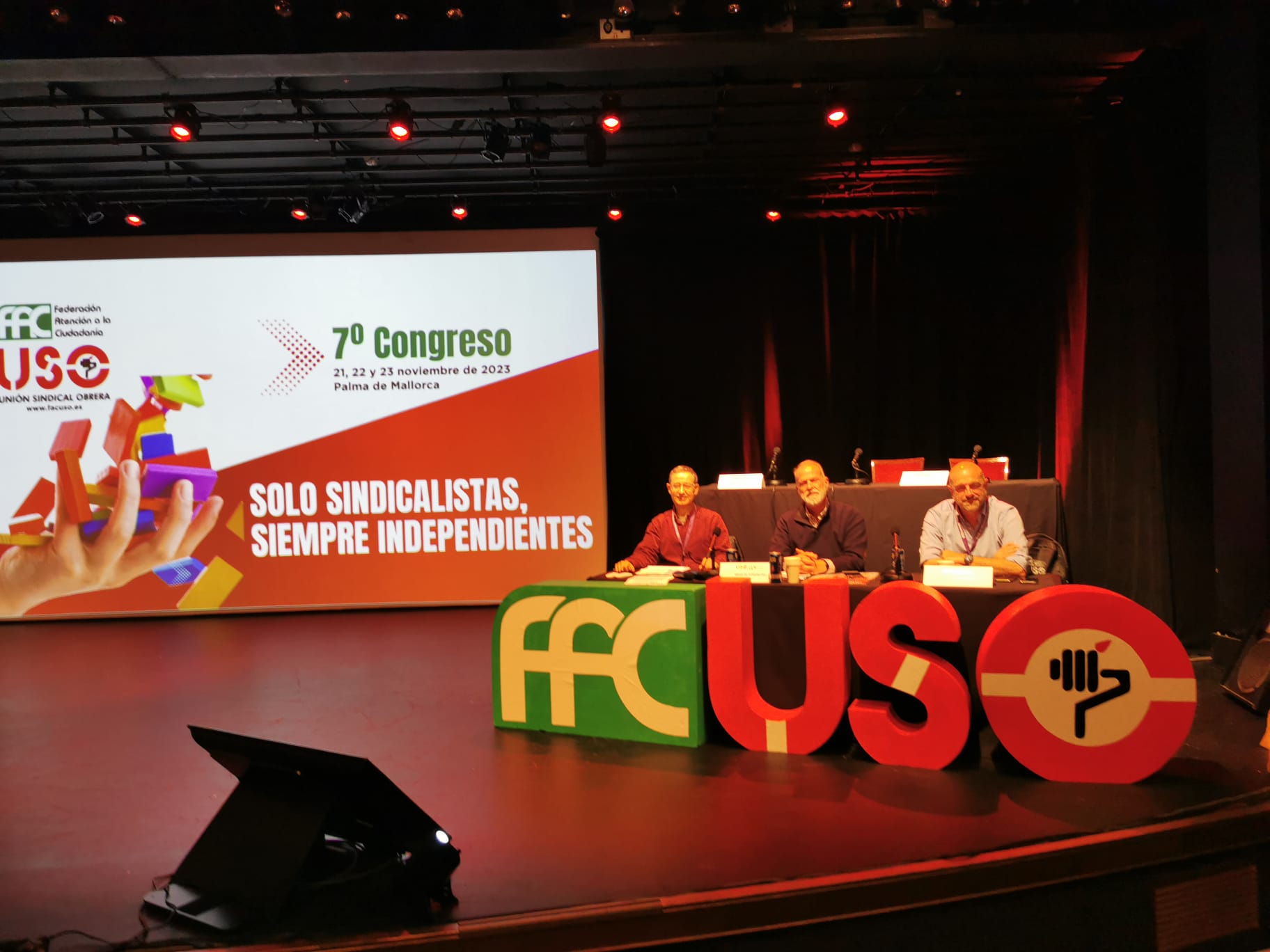 La Federación de Atención a la Ciudadanía de USO (FAC-USO) ha celebrado su 7º Congreso Federal en Palma