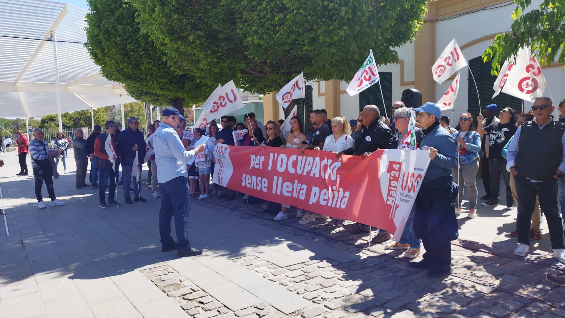 Éxito en la convocatoria de USO en Palma por el 1 de Mayo – Día Internacional del Trabajo